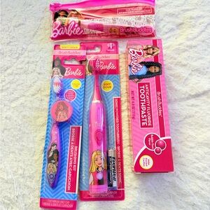 Barbie Pink Kids Bath Set